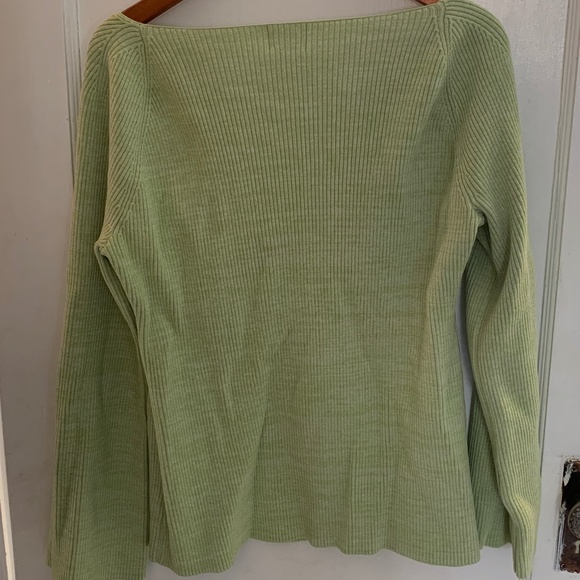 NEW NEVER WORN! NO LONGER ON H&M CA SITE! Rib-knit sweater w/ sweetheart neck - Picture 8 of 10